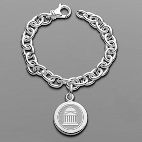 SMU Sterling Silver Charm Bracelet Shot #1