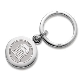SMU Sterling Silver Insignia Key Ring Shot #1