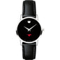 SMU Women's Movado Museum with Leather Strap Shot #2