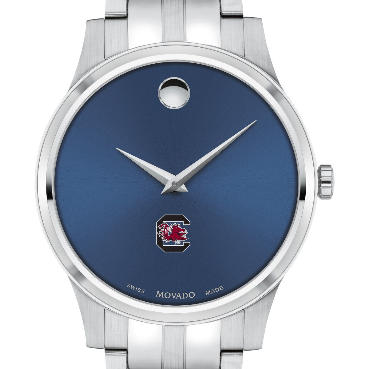 Movado collection stainless steel Swiss watch Movado Museum Classic Womens Watch with White Dial and  main image 4