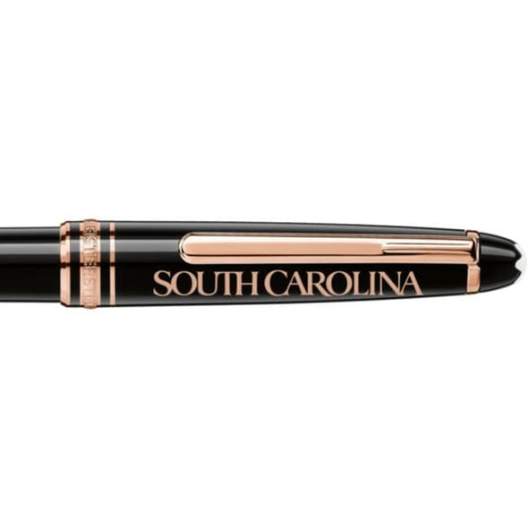 South Carolina Montblanc Meisterstück Classique Ballpoint Pen in Red Gold Shot #2