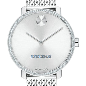 Spelman Women&#39;s Movado Bold with Crystal Bezel &amp; Mesh Bracelet Shot #1