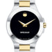 Spelman Women's Movado Collection Two-Tone Watch with Black Dial