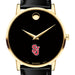 St. John's Men's Movado Gold Museum Classic Leather