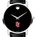 St. John's Men's Movado Museum with Leather Strap