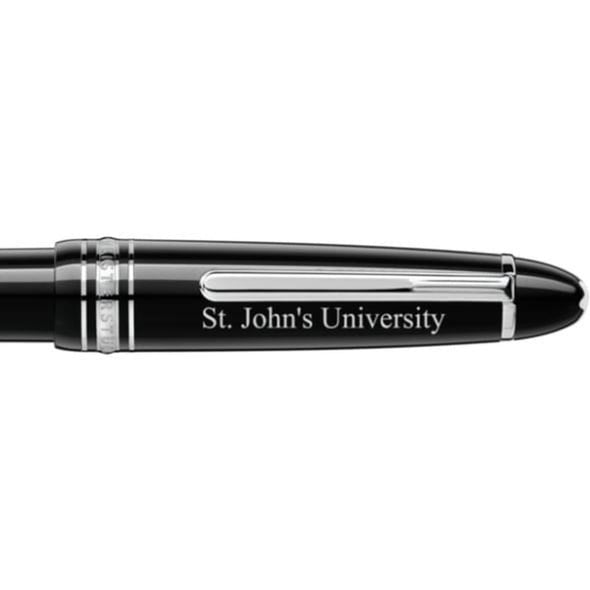 St. John&#39;s Montblanc Meisterstück LeGrand Ballpoint Pen in Platinum Shot #2