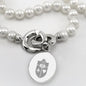 St. John's Pearl Necklace with Sterling Silver Charm Shot #2