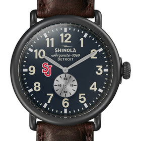 St. John&#39;s Shinola Watch, The Runwell 47mm Midnight Blue Dial Shot #1