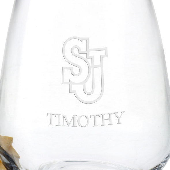 St. John&#39;s Stemless Wine Glasses - Set of 4 Shot #3