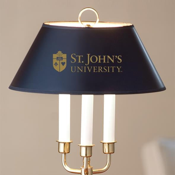 St. John&#39;s University Lamp in Brass &amp; Marble Shot #2