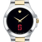 Stanford Men's Movado Collection Two-Tone Watch with Black Dial Shot #1