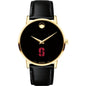 Stanford Men's Movado Gold Museum Classic Leather Shot #2