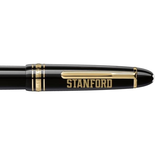 Stanford Montblanc Meisterstück LeGrand Rollerball Pen in Gold Shot #2