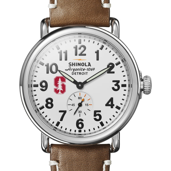 Stanford Shinola Watch, The Runwell 41mm White Dial Shot #1