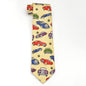 Stanford Silk Cars Tie in Yellow by M.LaHart Shot #1