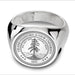 Stanford Sterling Silver Round Signet Ring