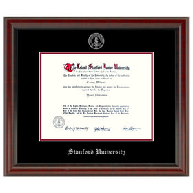 Stanford University Diploma Frame, the Fidelitas Shot #1