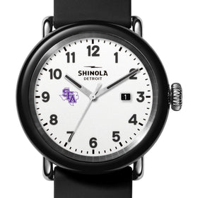 Stephen F. Austin State University Shinola Watch, The Detrola 43mm White Dial at M.LaHart &amp; Co. Shot #1