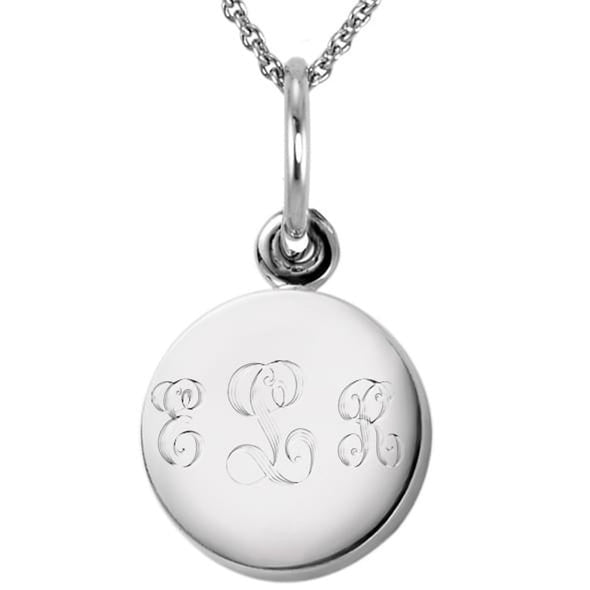 Sterling Silver Necklace with Sterling Silver Charm Shot #2