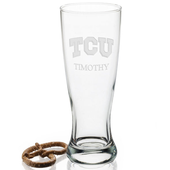 TCU 20oz Pilsner Glasses - Set of 2 Shot #2