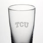 TCU Ascutney Pint Glass by Simon Pearce Shot #2