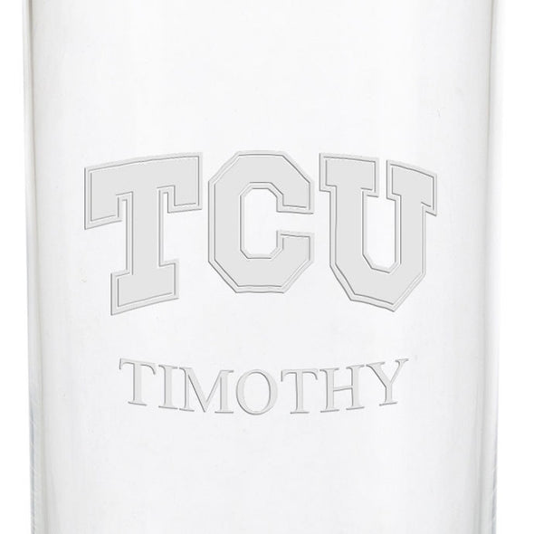 TCU Iced Beverage Glasses - Set of 2 Shot #3