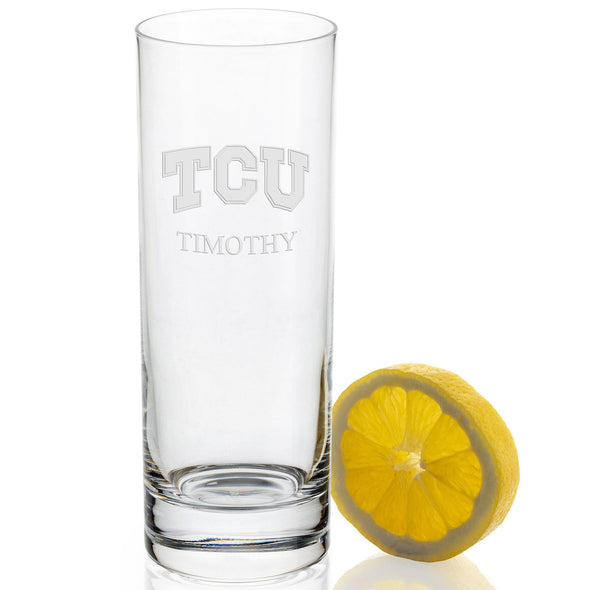 TCU Iced Beverage Glasses - Set of 4 Shot #2
