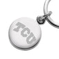 TCU Sterling Silver Insignia Key Ring Shot #2
