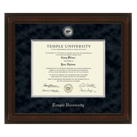 Temple Diploma Frame - Excelsior Shot #1