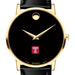 Temple Men's Movado Gold Museum Classic Leather