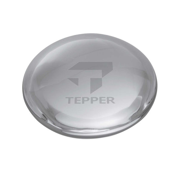 Tepper Glass Dome Paperweight by Simon Pearce Shot #1