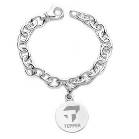 Tepper Sterling Silver Charm Bracelet Shot #1