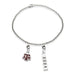 Texas A&M 2024 Sterling Silver Anklet