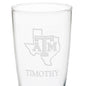 Texas A&M 20oz Pilsner Glasses - Set of 2 Shot #3