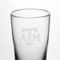 Texas A&M Ascutney Pint Glass by Simon Pearce Shot #2