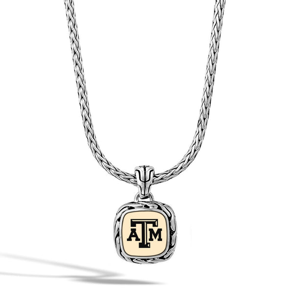Texas A&amp;M Classic Chain Necklace by John Hardy with 18K Gold Shot #2