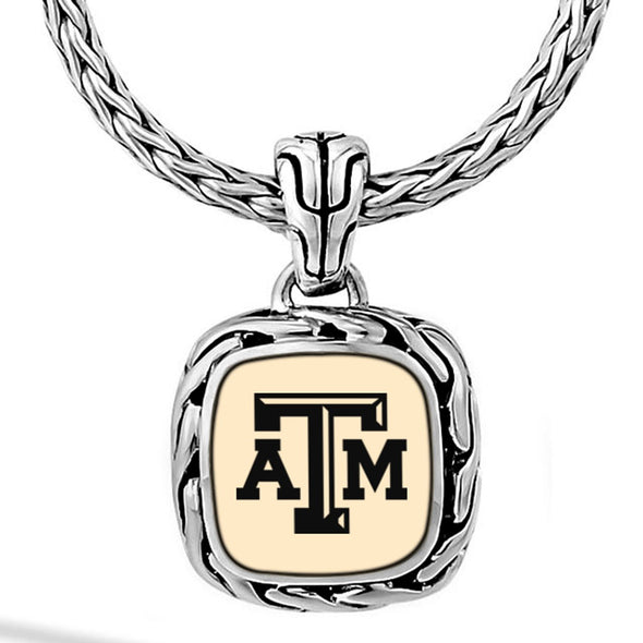 Texas A&amp;M Classic Chain Necklace by John Hardy with 18K Gold Shot #3