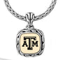 Texas A&M Classic Chain Necklace by John Hardy with 18K Gold Shot #3