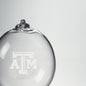 Texas A&M Glass Ornament by Simon Pearce Shot #2