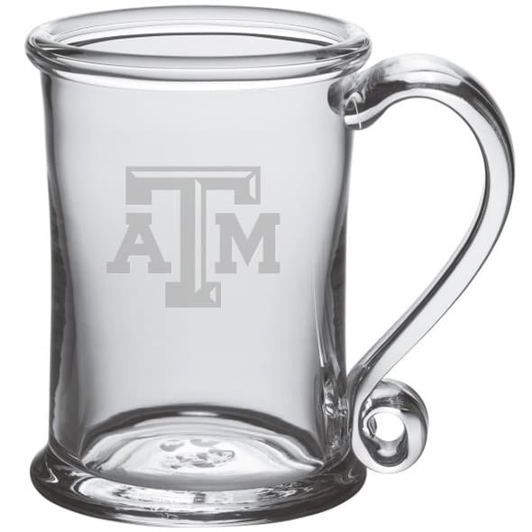 Texas A&amp;M Glass Tankard by Simon Pearce Shot #1