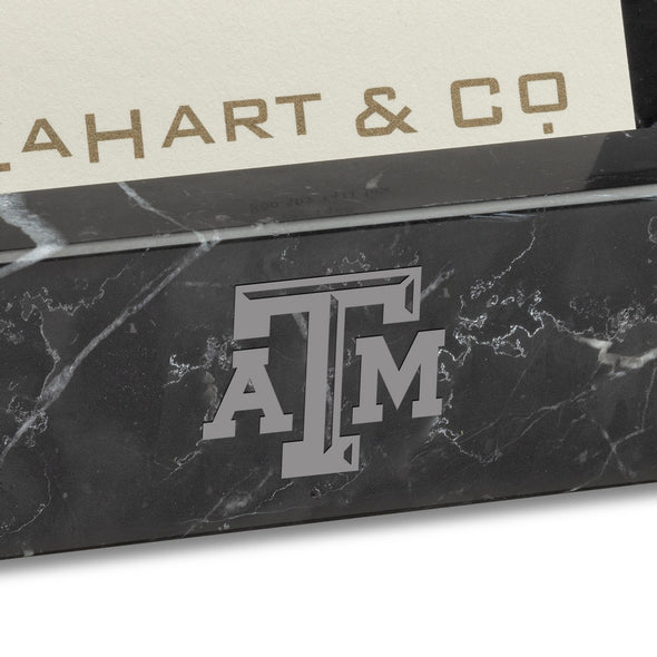 Texas A&amp;M Marble Business Card Holder Shot #2