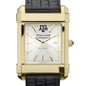 Texas A&M Men's Gold Watch with 2-Tone Dial & Leather Strap at M.LaHart & Co. Shot #1