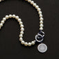 Texas A&M Pearl Necklace with Sterling Silver Charm Shot #2