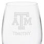 Texas A&M Red Wine Glasses - Set of 2 Shot #3