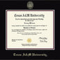 Texas A&M University Diploma Frame, the Fidelitas Shot #2