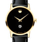 Texas A&M Women's Movado Gold Museum Classic Leather Shot #1