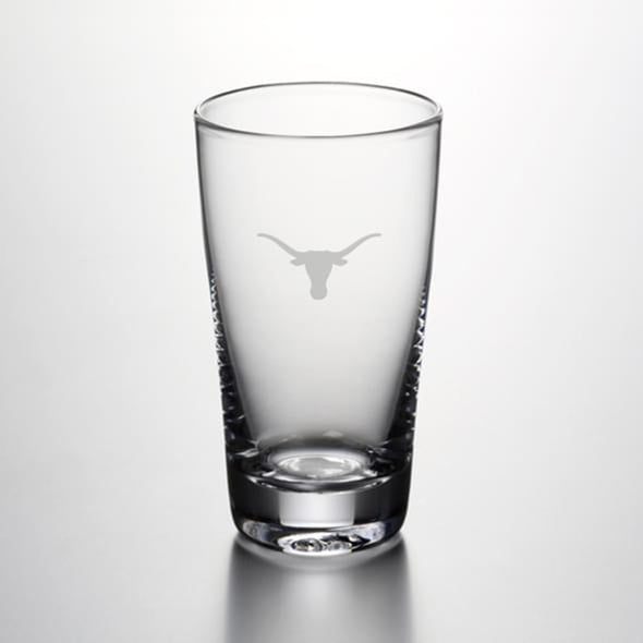 Texas Longhorns Ascutney Pint Glass by Simon Pearce Shot #1