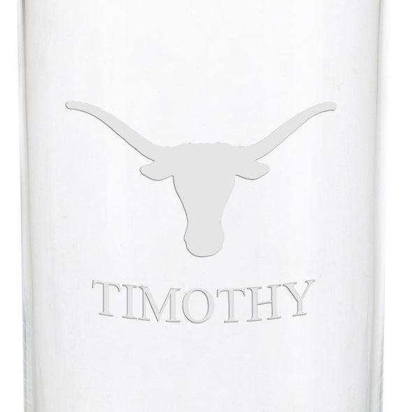 Texas Longhorns Iced Beverage Glasses - Set of 4 Shot #3