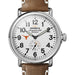 Texas Longhorns Shinola Watch, The Runwell 41 mm White Dial