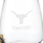 Texas Longhorns Stemless Wine Glasses - Set of 4 Shot #3